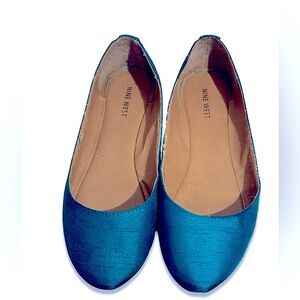 Nine West Blue Women's Flats